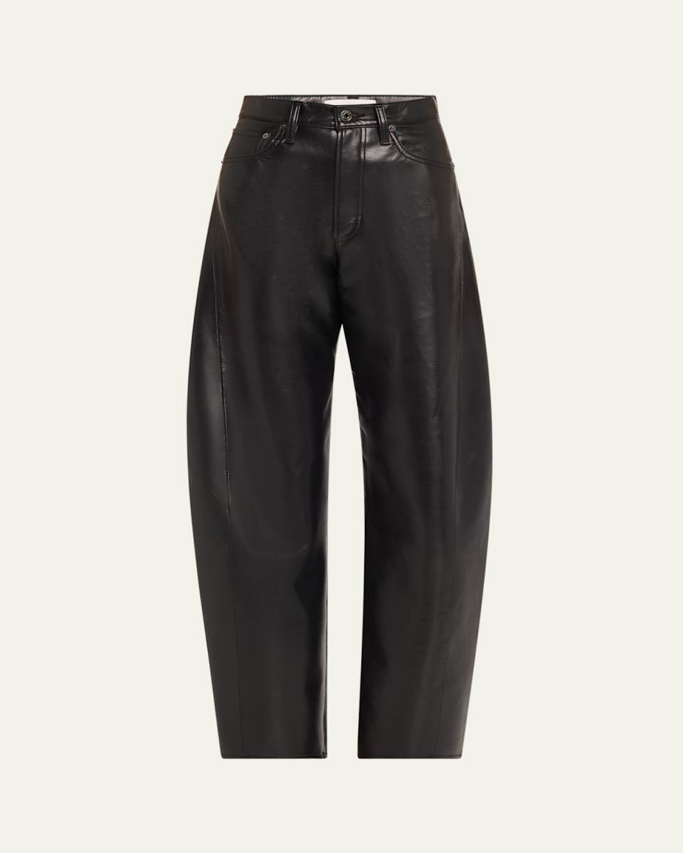 Luna Pieced Recycled Leather Jeans